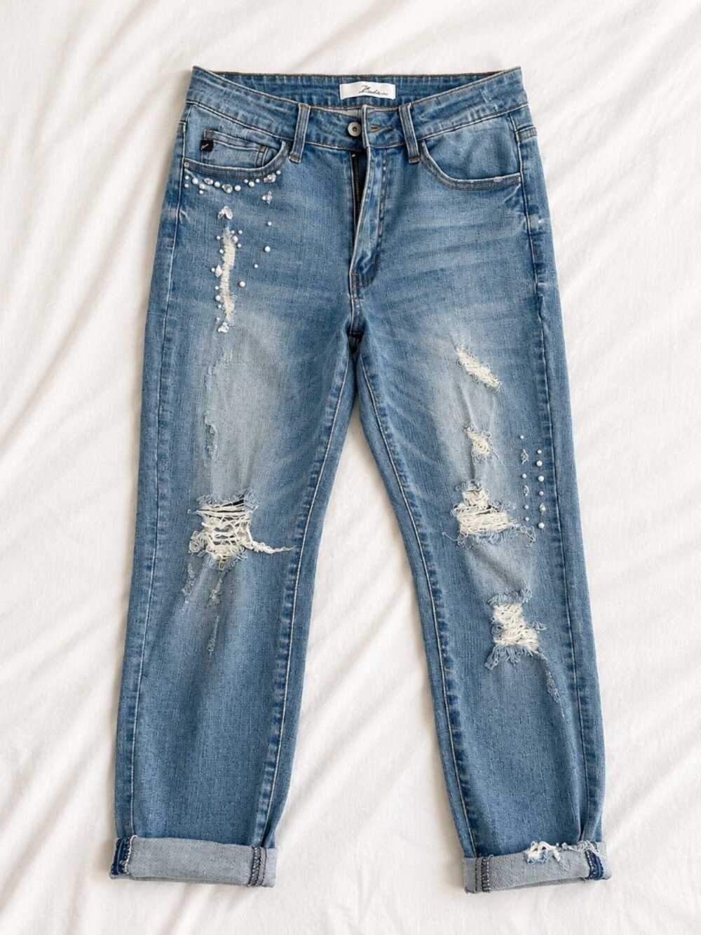 Kancan Distressed Skinny Jeans – Size 9/28